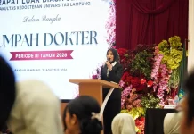Perkuat SDM Kesehatan, Dokter Baru Unila Didorong Ambil Peran dalam Pembangunan