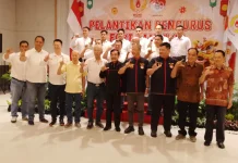 Pelantikan Pengurus FOBI Lampung Dorong Kebangkitan Prestasi Barongsai