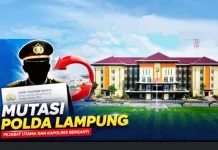 Kapolri Mutasi Sejumlah Pejabat Polda Lampung, Irwasda hingga Kapolres Berganti