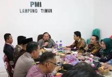 PMI Lampung Timur Matangkan Persiapan Pelantikan Pengurus