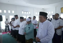 Plt Bupati Lampung Tengah Hadiri Pengajian Rutin Majelis Taklim Al-Khoiri