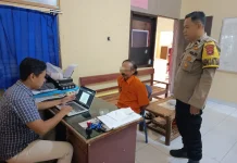 Sempat Mangkir, Polisi di Pringsewu Jemput Paksa Pria Diduga Pelaku Penggelapan