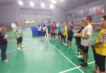 Target Medali Bulutangkis PWI Lampung