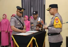 Berbekal Segudang Pengalaman, Iptu Adi Wibowo Jabat Kasat Lantas Polres Pringsewu