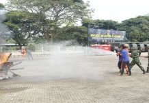 Brigif 4 Marinir/BS Perkuat Kesiapsiagaan Hadapi Ancaman Karhutla di Lampung