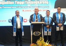 IKA FH UNILA Lampung Gelar Seminar Nasional Bahas SEMA Nomor 4 Tahun 2026