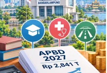 APBD Bandarlampung 2027 Fokus Pendidikan dan Kesehatan
