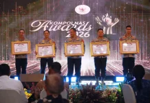 Kompolnas Awards 2026, Polda Lampung Raih Penghargaan Lima Besar Terbaik