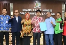 DPRD Lampung Terima Aspirasi Buruh soal RUU Perlindungan Ketenagakerjaan