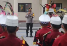 Polres Lampung Selatan Bekali Polisi Cilik Edukasi Tertib Lalu Lintas