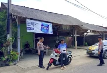 Sasar Perbankan dan Pusat Keramaian, Polsek Metro Barat Gelar Patroli Presisi