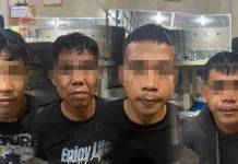 Polresta Bandar Lampung Ringkus Empat Pelaku Curanmor Bersama Senpi Rakitan