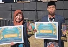 Kafilah Lampung Raih Dua Penghargaan di MTQ Nasional XXXI