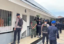 Razia Gabungan Digelar di Lapas Narkotika Bandar Lampung
