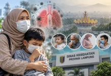 Dinkes Lampung Ingatkan Kelompok Rentan Cegah ISPA