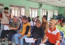 Warga Petakan Risiko Bencana bersama Itera dan BPBD