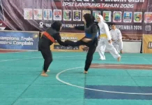 Pesilat Ikuti Grand Final Sirkuit IPSI Lampung 2026