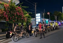Patroli Blue Light Polresta Bandar Lampung Sisir Lokasi Rawan