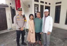 Sempat Terlantar di Masjid Al Bakrie, Polisi Pertemukan Anak Dengan Orang Tuanya