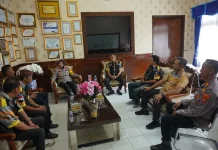 Kapolres Lampung Utara Ajak GMBI Perkuat Sinergi Jaga Kamtibmas