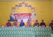 Jumat Curhat Polsek Muara Sungkai Serap Aspirasi Warga
