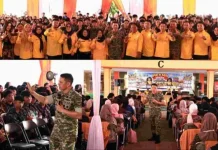 Danrem 043/Gatam Tanamkan Nilai Bela Negara kepada Mahasiswa STKIP PGRI
