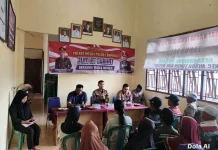 Polres Mesuji Ajak Warga Tanjung Menang Jaga Kamtibmas