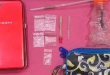 Satresnarkoba Polres Pesawaran Bekuk Dua Pelaku Penyalahgunaan Sabu