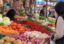 Harga Pangan Kota Bandarlampung Stabil jelang Oktober