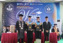 72 Penerima Beasiswa Pemprov Lampung Lulus dari Polinela