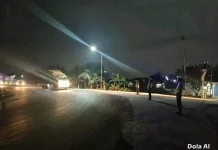 Patroli Malam Polres Mesuji Sasar Jalur Rawan Kejahatan