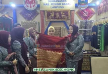 Kriya Nusa 2026, Dekranasda Pesisir Barat Pamerkan Wastra dan Kriya Khas Daerah