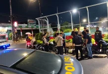 Antisipasi Kejahatan Jalanan, Polsek Labuhan Ratu Gencar Patroli Dini Hari