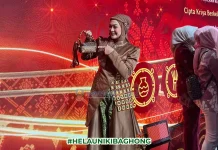 Pesona Wastra Tapis dan Sinjang Pugung Krui Curi Perhatian di Kriya Nusa 2026