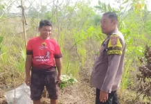 Bhabinkamtibmas Polres Metro Dorong Warga Dukung Ketahanan Pangan