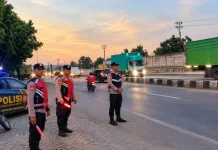 Antisipasi Tawuran, Polsek Tanjung Karang Timur Gencar Patroli