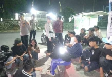 Polsek Balik Bukit Lakukan Patroli Rutin Presisi QR Janji Jaga
