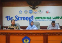 Rektor Unila Dorong Kampus Bangun Budaya Mutu Berkelanjutan