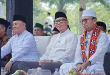 Gubernur Lampung Hadiri Pengajian Akbar HUT ke-35 Lampung Barat