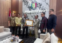 DJPb Beri Penghargaan untuk Pemkab Pringsewu Terkait Pengelolaan Keuangan