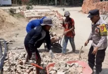 Gotong Royong Polisi dan Warga Perkuat Kamtibmas