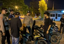 Polres Pringsewu Amankan 3 Motor tanpa Dokumen saat Patroli Malam