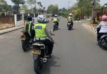 Satlantas Polres Lampung Utara Intensifkan Patroli di Sejumlah Ruas Jalan