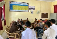 Polsek Simpang Pematang Fasilitasi Rembuk Pekon Terkait Perselisihan Pelajar