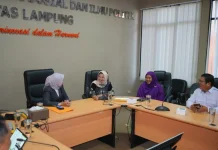 Tim Asesor Laksanakan Asesmen Lapangan Prodi Ilmu Komunikasi FISIP Unila