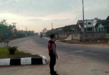 Satsamapta Polres Tubaba Laksanakan Pam Rawan Pagi