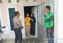 Respons Laporan 110, Polisi Selesaikan Permasalahan Keluarga di Rajabasa
