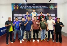 Sembilan Medali PTMSI Lampung Jadi Persembahan Terbaik Kejurnas