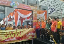 Jalan Santai BPS Menyapa Lampung Perkuat Sinergi Berbasis Data