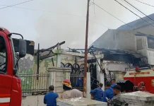 Kompor Portabel Meledak, Rumah Permanen di Rajabasa Bandar Lampung Hangus Terbaka